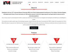 Tablet Screenshot of irapl.com